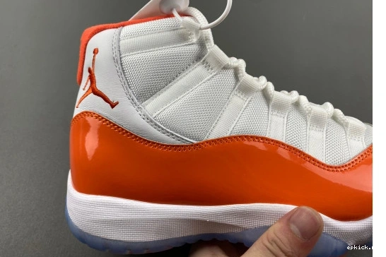 Rep EP 002 378037- JORDAN 11  ORANGE 378037- RETRO 002 0302
